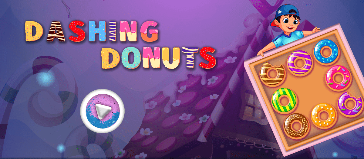 Dashing Donut background