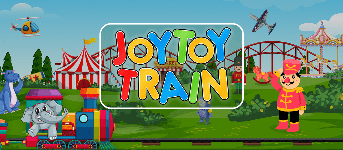 Joy toy train background